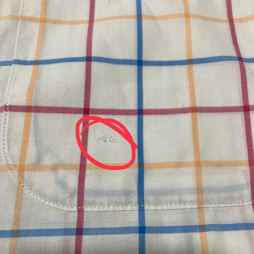 Lacoste Men's 100% Cotton Shirt - Some‎ Flaws | Neck Size 15 1/2 - 15 3/4 - Picture 7 of 16